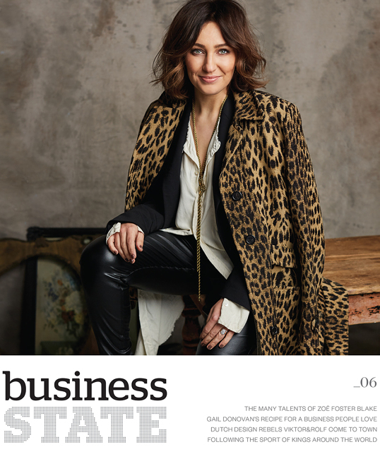 Business State Magazine - Zoe Foster Blake