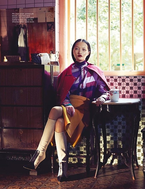 Bally for Harpers Bazaar