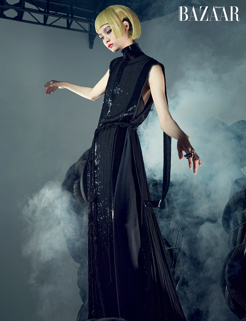 Harpers Bazaar SIngapore + Fendi Couture